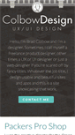 Mobile Screenshot of colbowdesign.com