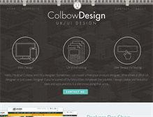 Tablet Screenshot of colbowdesign.com